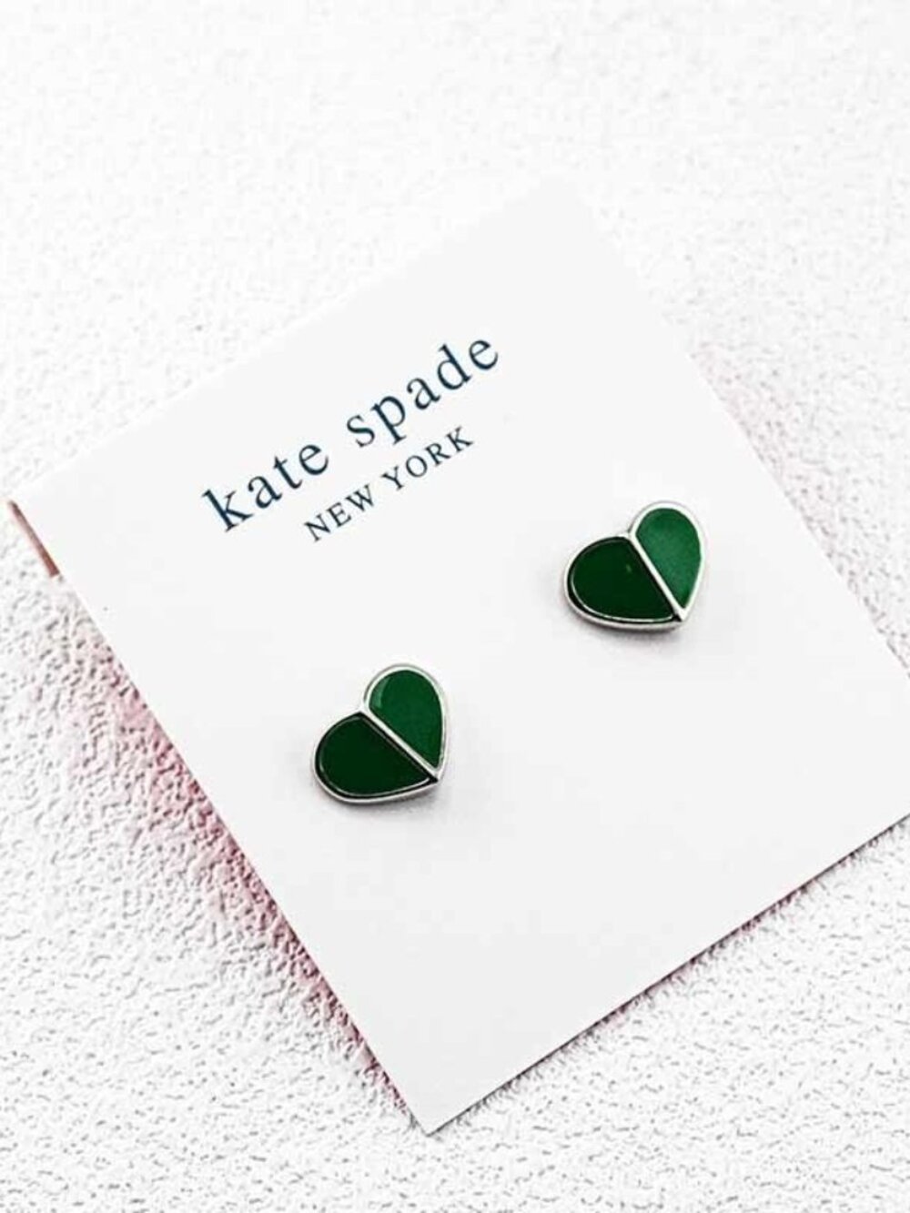 Kate Spade Heart Stud Earrings
